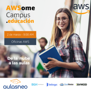 Aulasneo Post redes -AWSome campus